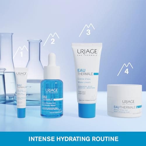 Uriage Eau Thermale Sérum Hydratant Booster avec 1.5% Acide Hyaluronique Pur & Naturel - 86% Peau Repulpée - Effet peau de Pêche - Texture Fraîche & Légère - Non Comédogène - 30ml - Image 8