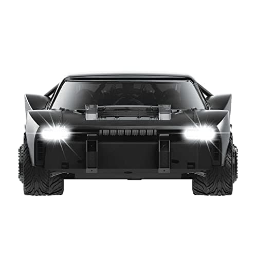 Hot Wheels The Batman Batmobile Radio Controlled 1/10 Scale Remote Control Vehicle with USB Rechargeable Remote Control Child Toy HCD19 - Image 5