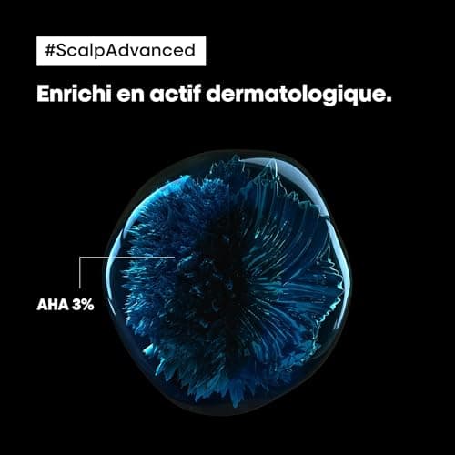 L'OREAL PROFESSIONNEL - Shampoing Anti-Gras enrichi en AHA - -78% de Sébum et +24% de Volume - Soin Dermo-Purifiant pour Cuirs Chevelus & Cheveux Gras - Sans Silicone - 500ml - Image 6