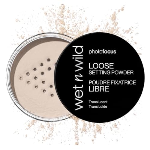 Wet n Wild Photo Focus Loose Setting Powder, Poudre de Fixation Soyeuse et Légère pour Fixer, Matifier, Absorber l'huile et Cuire, Effet Flou Doux, Translucent - Image 3