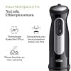 Braun MultiQuick 5 Pro MQ 55236 M, Hand Blender PowerBell Plus Technology, 25 Speeds & Turbo, Easy Click Plus System, 600 ml Chopper, Metal Whisk and Beaker 600 ml, 1000 W, Black - Image 4