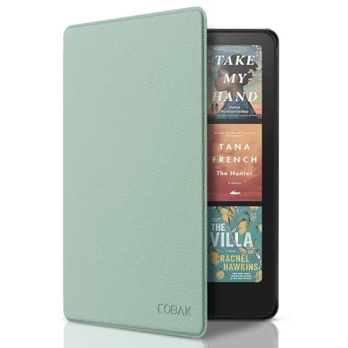 CoBak Kindle Paperwhite 2024 (12th Generation) 7 Inch Case & Kindle Colorsoft Signature Edition, Slim Lightweight Case, Auto Wake/Sleep Cover, Sage Green - Image 2