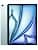 Apple iPad Air 11 Inch with M3 Chip: Apple Intelligence, Liquid Retina Display, 128GB, Front/Rear Cameras, 12MP Wi-Fi, 6E, Touch ID, One-Day Battery Life - Blue - Image 2