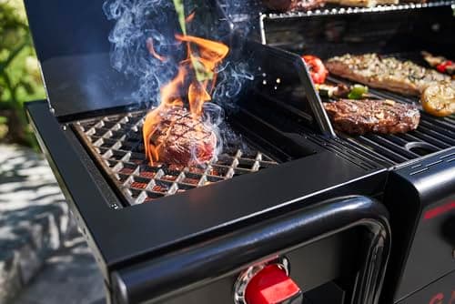 Char-Broil Gas2Coal 440 Special Edition Gas and Charcoal Barbecue with Plancha - Image 7