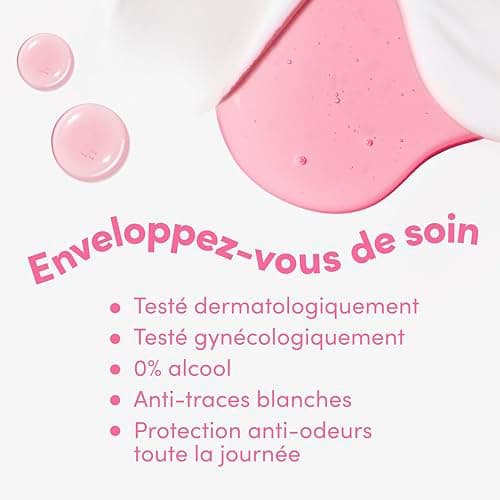 Dove - Deodorant for the whole body - Cream- Raspberry & Rose - Anti Odors and White Traces 72h - Designed for Sensitive Skin - 75 ml - Image 9