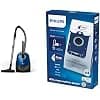 Philips Performer Compact Series 3000 Vacuum Cleaner with Bag - 900 W with Allergen Filter, 9 m Range (XD3110/09) & Philips FC8021/03 4 Bags S'bagTM - Image 2