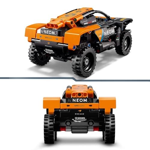LEGO Technic NEOM McLaren Extreme E Race Car, Jouet de Voiture à Rétrofriction pour Enfants, à Construire, Cadeau Technique pour Garçons et Filles Dès 7 Ans 42166 - Image 4