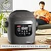 Moulinex Multicook Fry Multicooker and Air Fryer, 12 Programs, 6 L, Grey, Spatula Included YY5553FB - Image 8