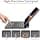 TECHGEAR Magic Keyboard Case for iPad Mini 7 (A17 Pro) & iPad Mini 6, Magnetic Floating Stand Slim Bluetooth QWERTY Multi-Touch Touchpad 7 Colors Backlit Keyboard for Study Travel - Image 7