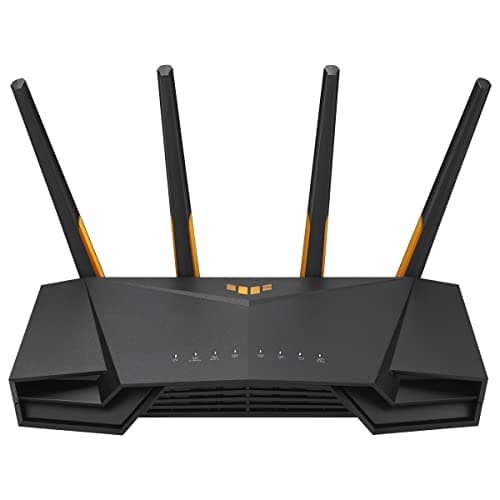 ASUS TUF-AX4200 - AX4200 Gaming Router with Wi-Fi 6 (802.11ax) Dual Band, Mobile Gaming Mode, AiProtection Pro Free for Lifetime, AiMesh, Gear Accelerator, Gaming Port and Adaptive QoS - Image 2
