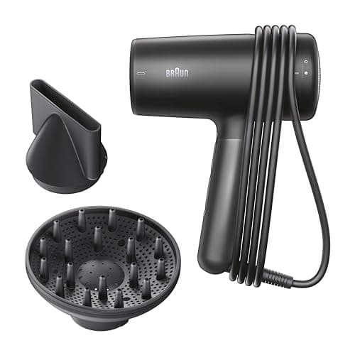 Braun HD4.2 Hair Dryer, High Performance Hair Dryer with Diffuser and Concentrator, Super IONTEC Technology, 2100W HTDC Motor with 3 Heat Modes and 3 Speed Modes, BRHD425E - Image 3