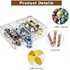 1 x Acrylic Coffee Pod Storage Box with 4 Drawers Clear Coffee Pod Holder 24.7 x 17.5 x 6.5 cm Compatible with Nespresso Capsules Organizer - Image 8