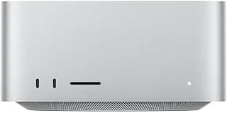 MAC Apple Mac Studio 2022, Apple M1 Max Chip avec 10-core CPU & 32-core GPU (32GB RAM, 1TB SSD Stockage) Argent (Reconditionné)