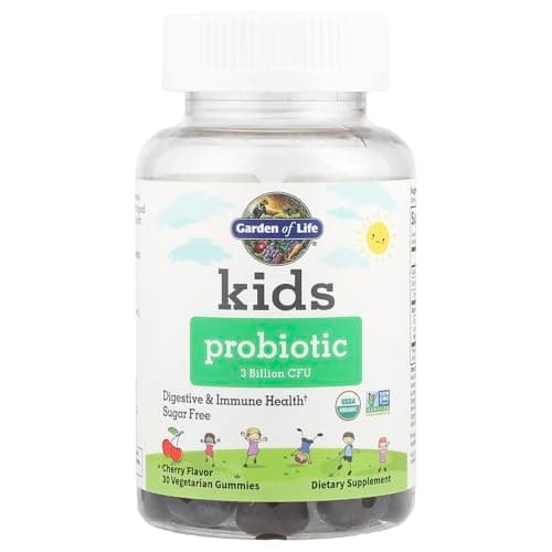 Garden of Life Kids Probiotic, 3 Billion CFU (Cherry) - 30 gummies - Image 4