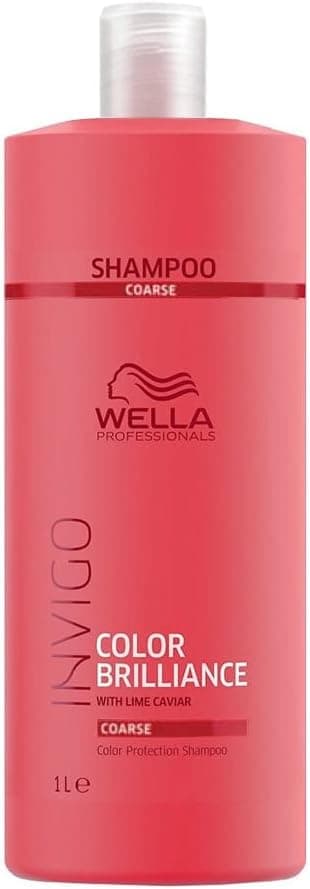 Wella Professionals Color Brilliance Shampoo for Thick and Coloured Hair 1L - Image 1