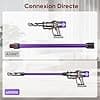 Extension Tube Compatible for Dyson V7 V8 V10 V11 V15, Extension Tube Accessory Quick Release Extendable Wand 72cm (Purple) - Image 6