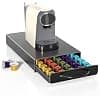 Capsule Holder for Nespresso 45 Pieces, Capsule Drawers Storage with Metal Stand, Large Non-Slip Pod Holder with Anti-Vibration Surface for Home, Office, Coffee - Image 2