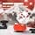 PlayVital LED Protective Cap for PS5 Controller, Joystick Caps for PS4 Analog Stick Cover for Xbox Series/One X S for Nintendo Switch Pro Controller-Daruma & Kitsune - Image 3