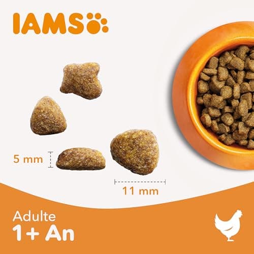 IAMS Advanced Nutrition - Lightweight Dry Food - Suitable for Sterilized Cats - Complete Balanced - Promotes Weight Control - Fresh Chicken - Non-GMO Artificial Flavour Colours - 1.5 kg - Image 5