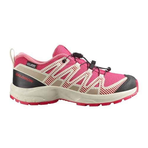 Salomon XA Pro V8 Climasalomon Unisex Waterproof Shoes Hiking Walking Shoes for Children Precise Fit Off-Road Grip Sporty Look - Image 4