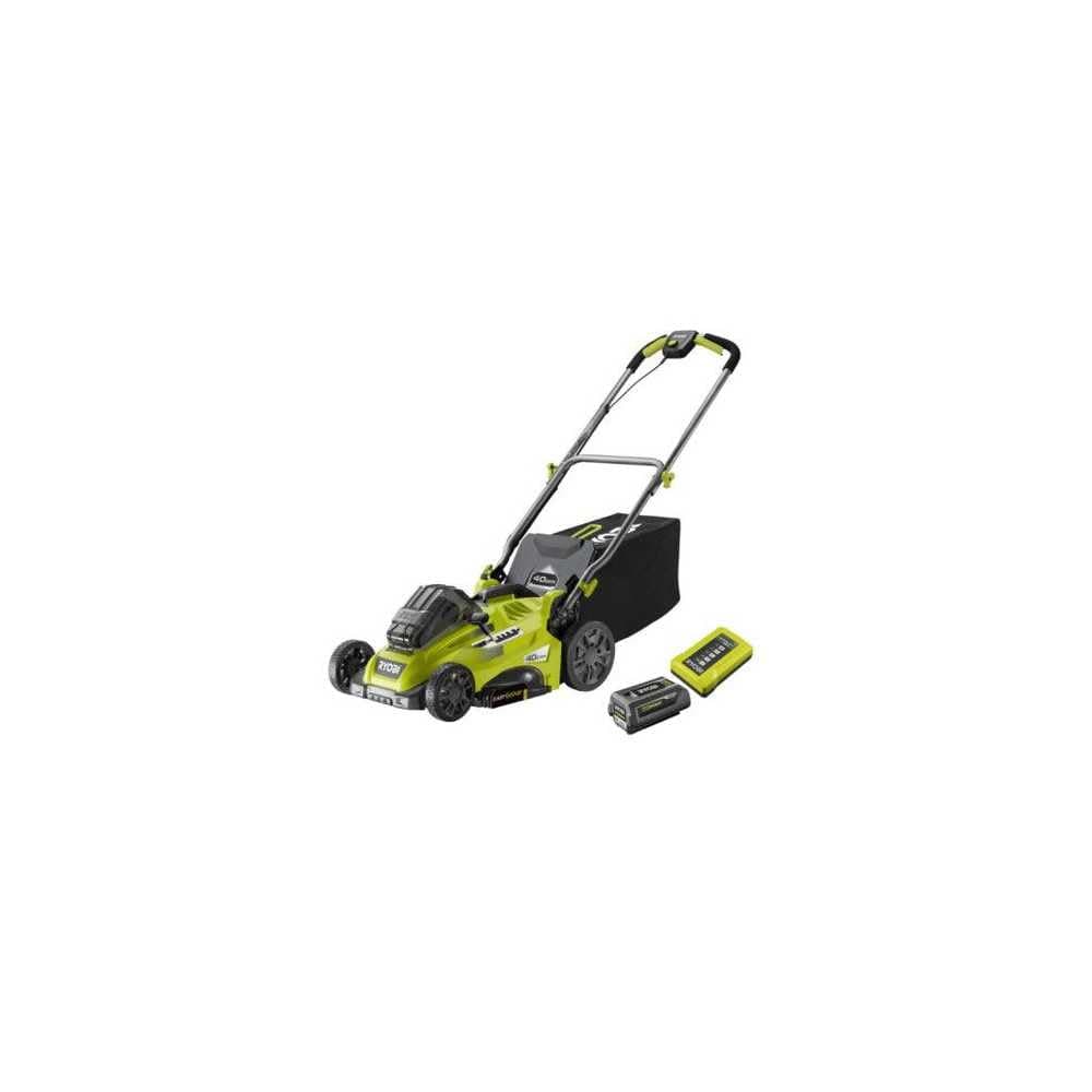 RYOBI RLM36X41H50G 36V Push Lawnmower 40cm Cut 1 x 5.0Ah Battery 1 Charger - Image 1