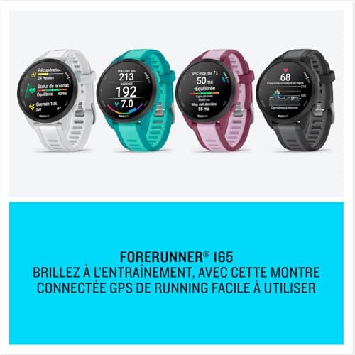 Garmin Forerunner 165, Music - Running GPS Watch with AMOLED Display - Black/Grey (Refurbished) - Image 8