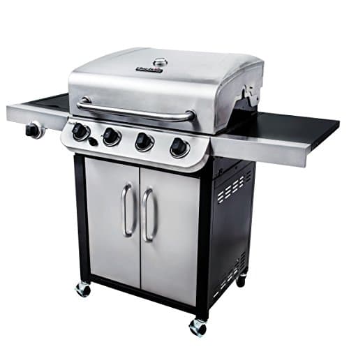 Char-Broil Convective Series 440S -- 4 burner gas grill with side burner, stainless steel finish. - Image 5