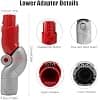 Quick Release Bottom Adapter for Dyson V10Slim V12 Digital Slim Vacuum Cleaner Accessory Low Range Cleaning No.971435-02 - Image 5