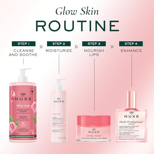Nuxe Lait Corps Hydratant Apaisant, Very Rose - Image 8