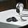 kwmobile 2 x Ear Pads Compatible with Sony WH-CH700N Foam Ear Pads for Headphones Dark Grey - Image 7