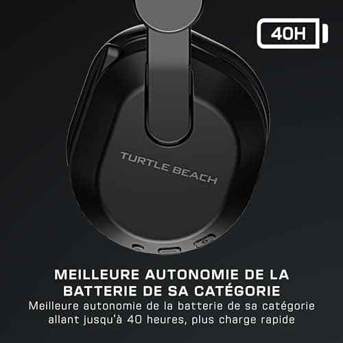 Turtle Beach Stealth 500 Noir Casque Gaming sans Fil w/ 40hr Batterie et Bluetooth pour Xbox Series X ou S, PC et Mobile - Image 7