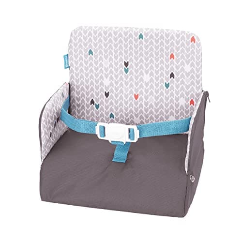 Badabulle Yummy Travel Children's Chair Riser, Lightweight & Folding, Ultra Compact, Universal, Suitable for All Chairs, Integrated Divided Storage - Image 2