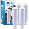ICEPURE Coffee Machine Water Filter, Compatible with Krups F088 Pro Aqua, Fits Many Models AEG, Bosch, Siemens, Nivona, 4 Pieces (Warning: Not Fit for Jura White) - Image 2
