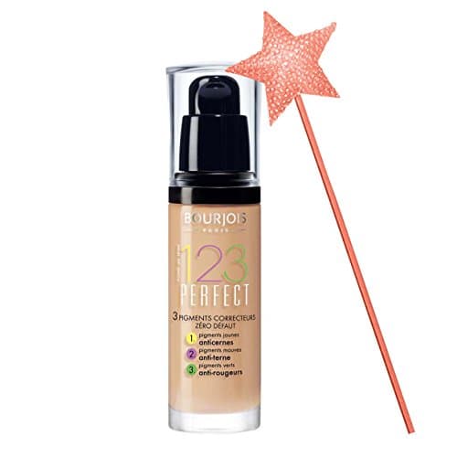 Bourjois - Foundation 1.2.3 Perfect - 3 in 1: Concealer, Anti-Dullness and Anti-Redness - Semi-Matte Finish - Anti-Shine and Moisturizing Formula - 53 Light Beige 30 ml - Image 6