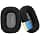 kwmobile 2 x Replacement Ear Pads Compatible with Apple AirPods Max - Foam Ear Pads for Headphones - Black - Image 3