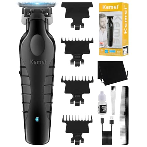 KEMEI 2299 Professional Cordless Hair Clipper Men Electric Male Beard Trimmer T Blade Zero Gap For Men - Image 3
