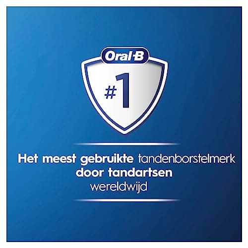 Oral-B Vitality Pro Lot de 2 brosses à dents électriques avec 2 brosses de rechange, 3 modes de nettoyage pour soins dentaires, cadeau pour homme/femme, conçu par Braun, noir/violet - Image 9