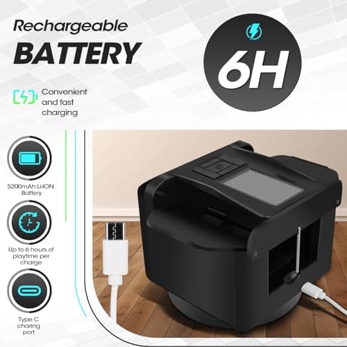 2 in 1 Automatic Card Shuffles and Dispenser, Ultra Quiet, Rechargeable, Works with UNO, Five Crowns, Monopoly Deal, Bicycle and Maverick Cards (Black) - Image 5