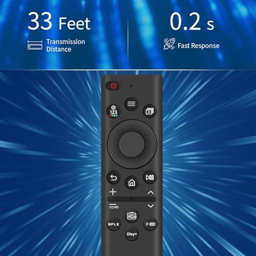 BN59-01385A Replacement Universal Remote Control for Samsung QLED OLED 4K 8K Smart TV with 4 Shortcut Buttons, BN59-01385A - Image 8