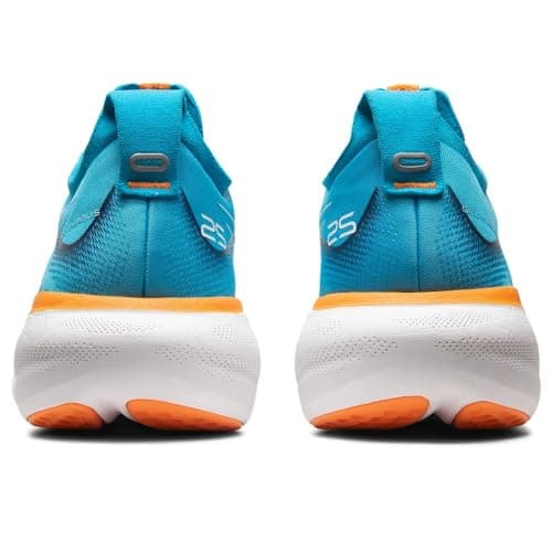 ASICS Nimbus 25 Chaussure de Course sur Route pour Homme Azur Blanc - Image 8