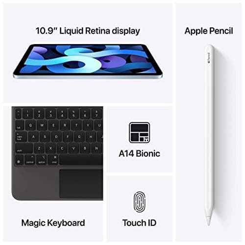 2020 Apple iPad Air (10.9-inch, Wi-Fi + Cellular, 64GB) Green (Refurbished) - Image 6