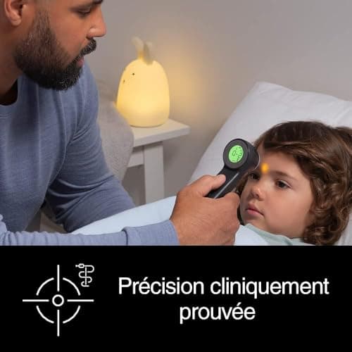 Braun Sensian 7 Non-Contact Forehead Thermometer | Age Precision Technology | 3-in-1 | Colour Coded Digital Display | Baby and Child Friendly | #1 Doctor Brand(1) | BNT400 - Image 7