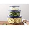 Premium Best Buy Pyrex 1118988 14-Piece Simply Store with Blue Covers Clear by Pyrex - Image 7