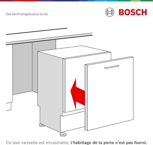 Bosch SMV25EX06F, Series 2, Dishwasher 60 cm, Built-In - Image 5