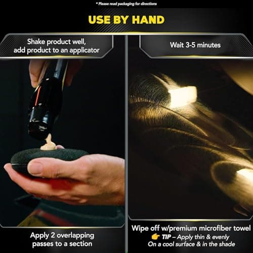 Meguiar's G210516EU Ultimate Liquid Wax 473ml Easy to Apply, Superior Protection and Shine for Cars - Image 5
