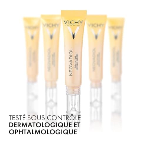 Vichy, Neovadiol, Multi-Correcting Eye & Lip Care, Nourishing & Protective Action, Enriched with Proxylan, Cassia, Hyaluronic Acid & Niacinamide, For Mature Skin, 15 ml - Image 7