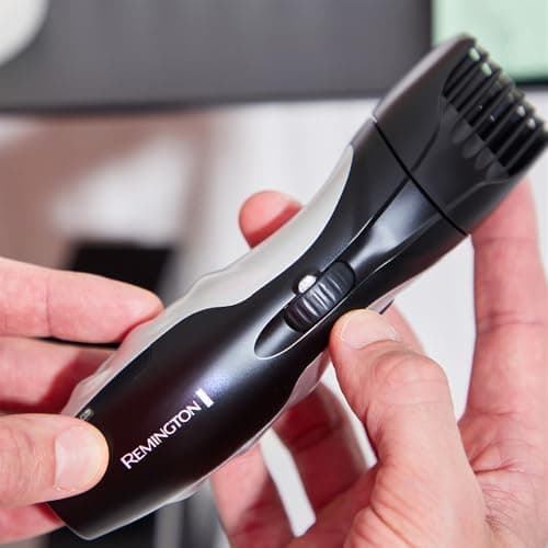 Remington Barba Beard Trimmer for Men with Ceramic Blades and Adjustable Stubble Trimmer Comb for Variable Lengths - MB320C - Image 5