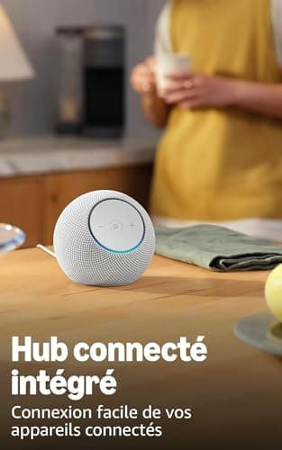 Amazon Echo Dot Max (newest gen), Alexa speaker with room-filling sound and built-in smart home hub + Brand new and “Made for Amazon”: Stand with USB-C charging ports for Echo Dot Max - Image 6