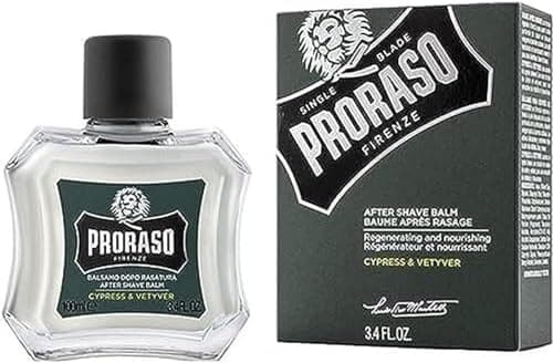 Proraso | Cypress & Vetyver Aftershave Balm (100 ml Bottle) – Regenerating and nourishing balm for skin after shaving – Made in Italy - Image 3