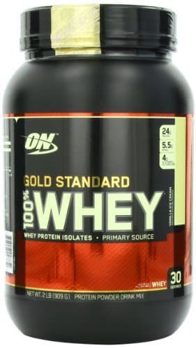 Optimum Nutrition 100% Whey Gold Standard, Vanilla Ice Cream, 2 Pounds by Optimum Nutrition (English Manual) - Image 3
